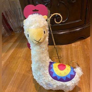 - Jmle Cow Dog  Lama With Squeaker 14”